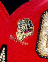 Load image into Gallery viewer, VGK VEGAS GOLDEN KNIGHTS - JONATHAN MARCHASSAULT #81 LAPEL PIN