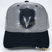 Load image into Gallery viewer, Golden Knights Blackout Logo Bling