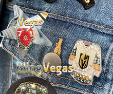 Load image into Gallery viewer, VGK VEGAS GOLDEN KNIGHTS - RED RETRO JERSEY LAPEL PIN