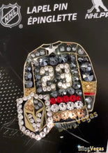 Load image into Gallery viewer, VGK VEGAS GOLDEN KNIGHTS - JONATHAN MARCHASSAULT #81 LAPEL PIN
