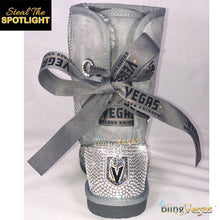 Load image into Gallery viewer, Boutique Bling VGK Women&#39;s Fur Lined BOOTS adorned with Crystals