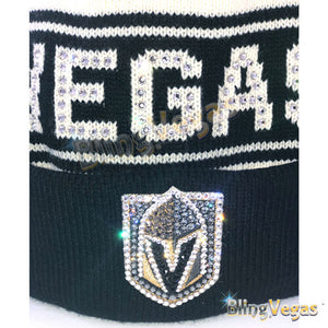 Blinged Out Vegas Hat Logo