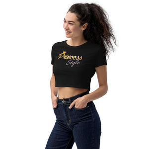 "Princess Style - ORGANIC Crop Top - (FREE SHIPPING)